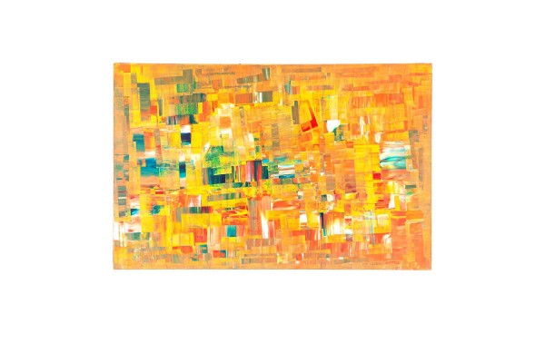 Februar 2015, 104 x 102 cm, Acryl auf Leinwand