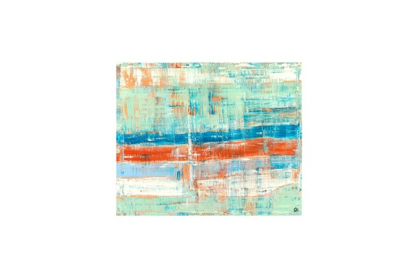 März 2016, 123 x 103 cm, Acryl auf Leinwand von Carell